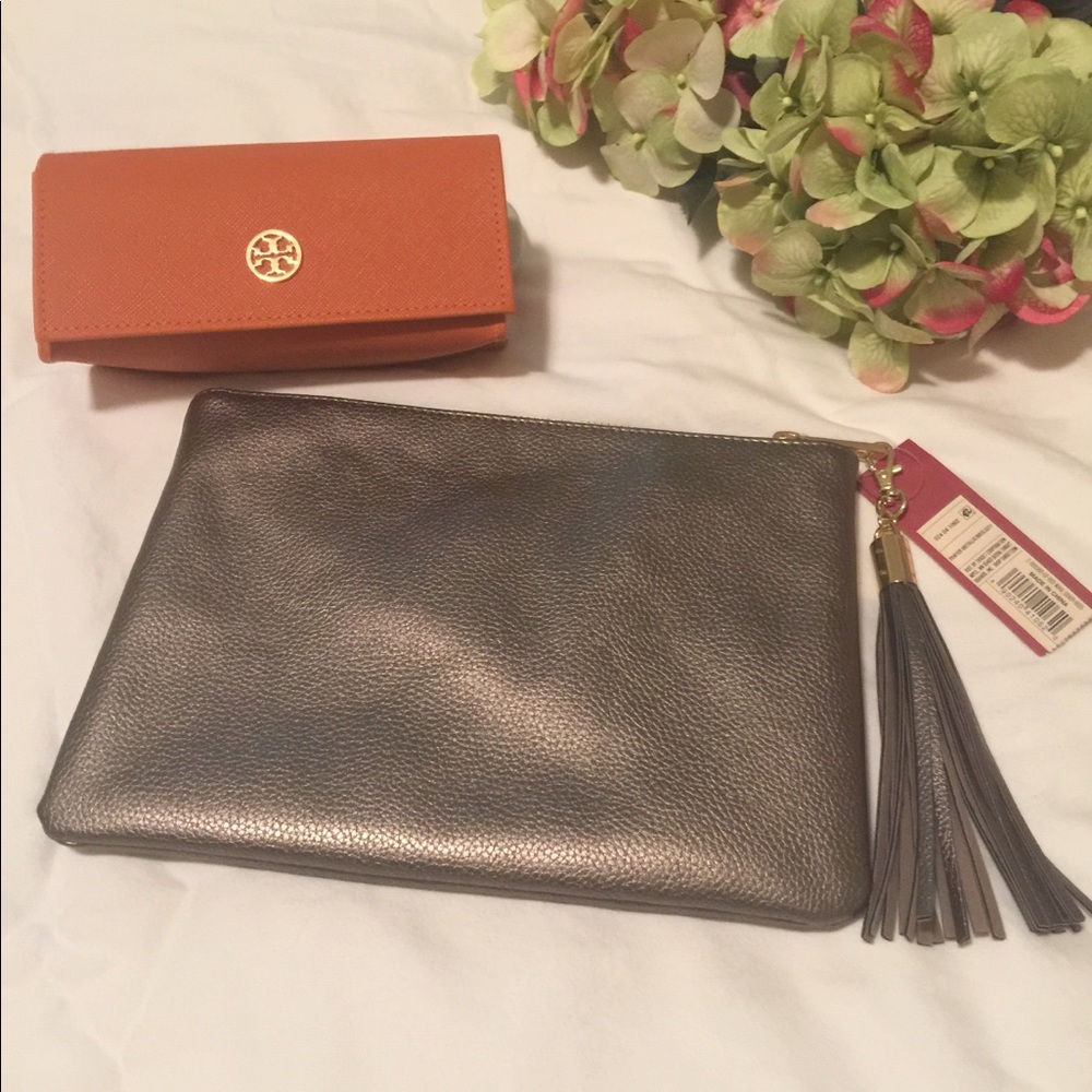 Bag bundle, Tory Burch case and Merona clutch